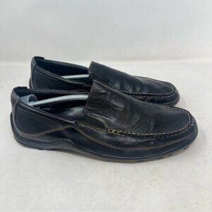 Cole Haan men’s driving loafers black leather size 12